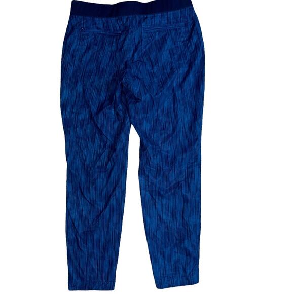 Athleta Midtown Stride Blue Ankle Pants - Picture 4 of 5